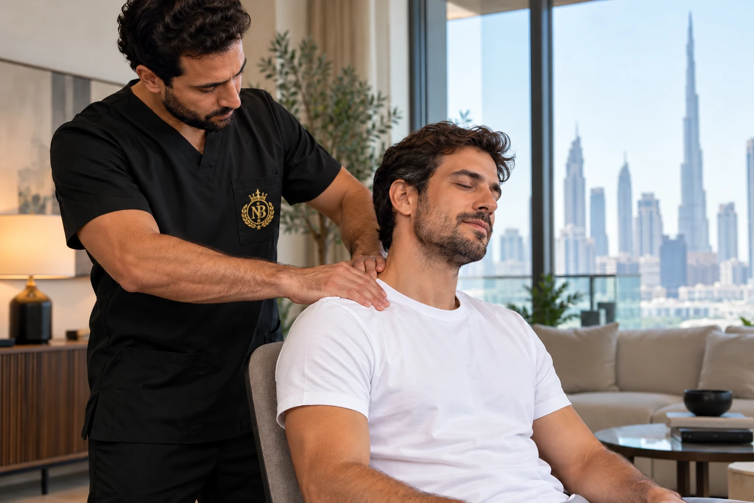 Shoulder Massage representative home service